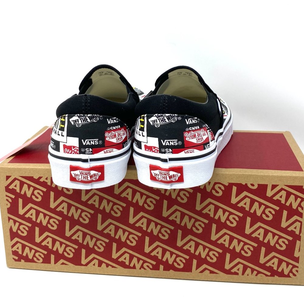 💖MEGA SALE💖Vans Classic Slip Label Mix Black Casual Women VN0A4BV3V9A - Picture 6 of 11
